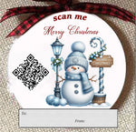 QR Code Card/Ornament