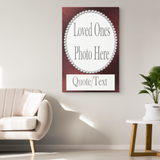 Memorial Canvas/Cards