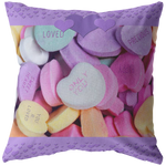 CANDY HEARTS-PILLOW