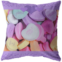 CANDY HEARTS-PILLOW