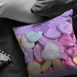 CANDY HEARTS-PILLOW